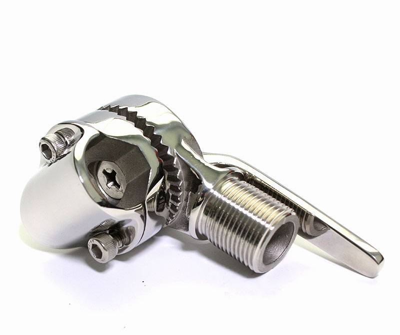 Крепление антенны на леер, нержавеющая сталь, 1 шт.