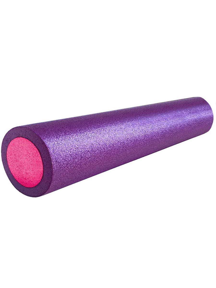 

Валик для йоги Sportex PEF60-7 фиолетовый 60x15, Фиолетовый;розовый