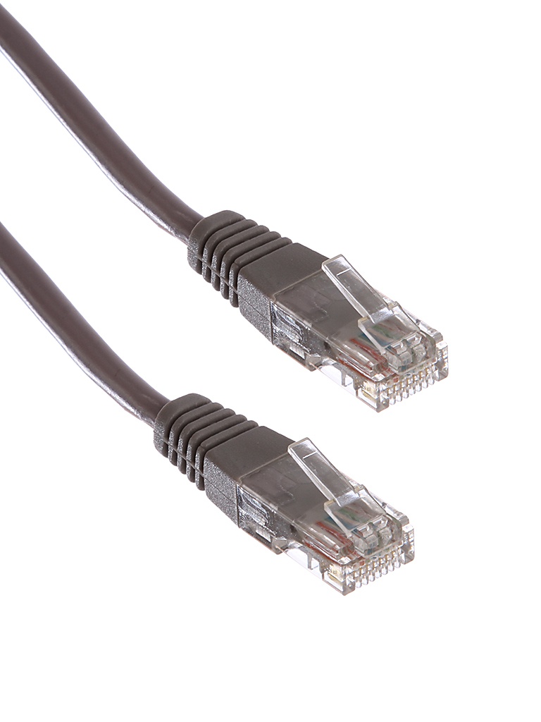 фото Кабель exegate rj45-rj45 вилка-вилка м (utp cat.5e 0.3m grey)