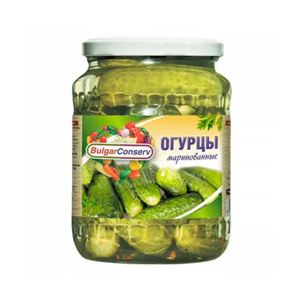 

Огурцы BulgarConserv маринованные 680 г