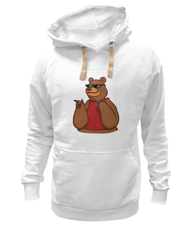 

Худи Printio Миша тусовщик белое 2XL, Белый, Миша тусовщик