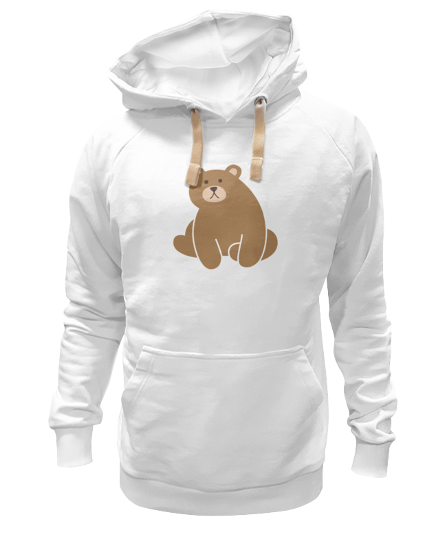 

Худи Printio Мишка белое 2XL, Белый, Мишка