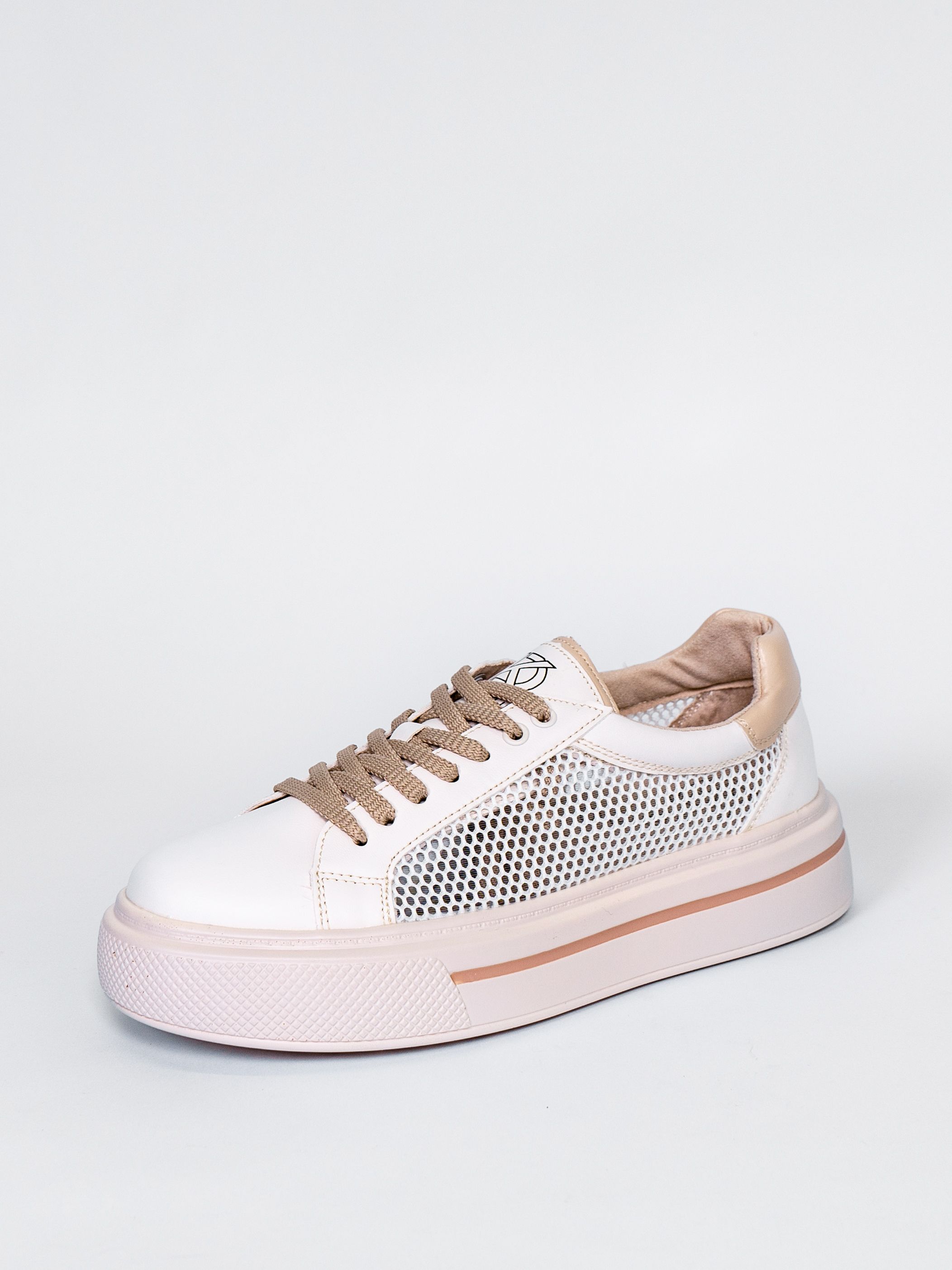 

Кеды женские Keddo 847186/08-02 бежевые 38 RU, Бежевый, 847186/08-02