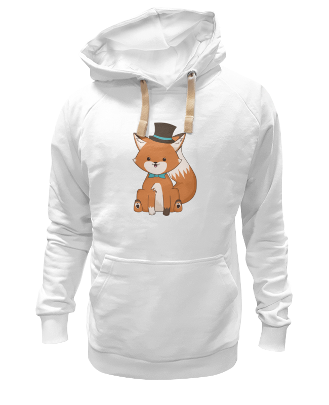 

Худи Printio Лисичка белое 2XL, Белый, Лисичка