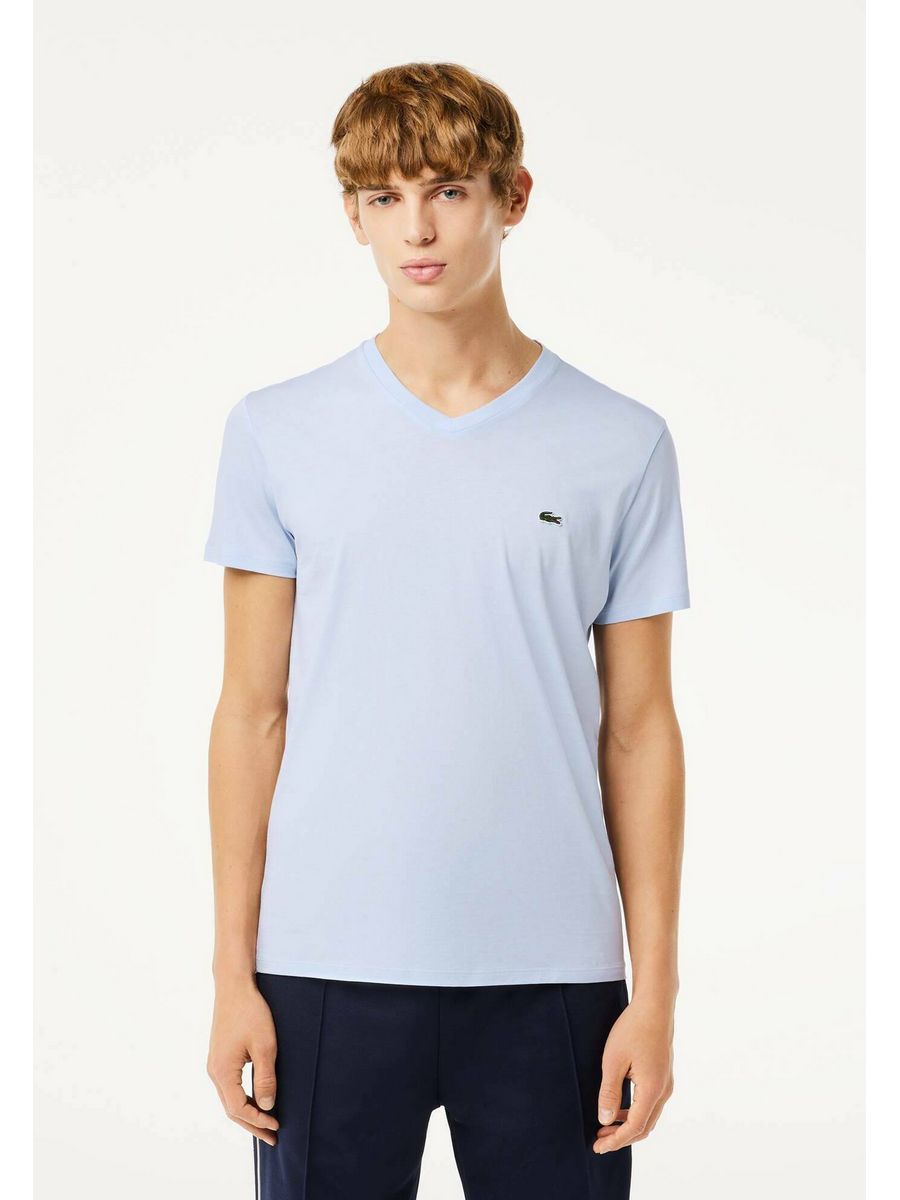 

Футболка мужская Lacoste LA222O01B синяя M, Синий, LA222O01B