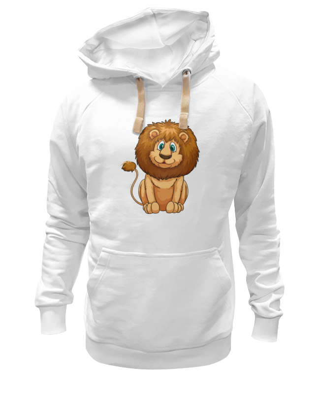 

Худи Printio Львенок белое 2XL, Белый, Львенок