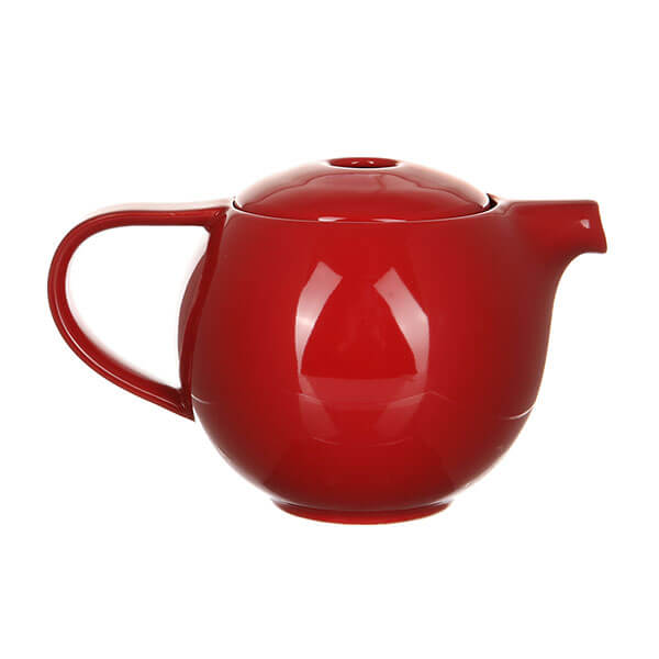 

Чайник Loveramics (Лаврамикс) с ситечком 400ml красный