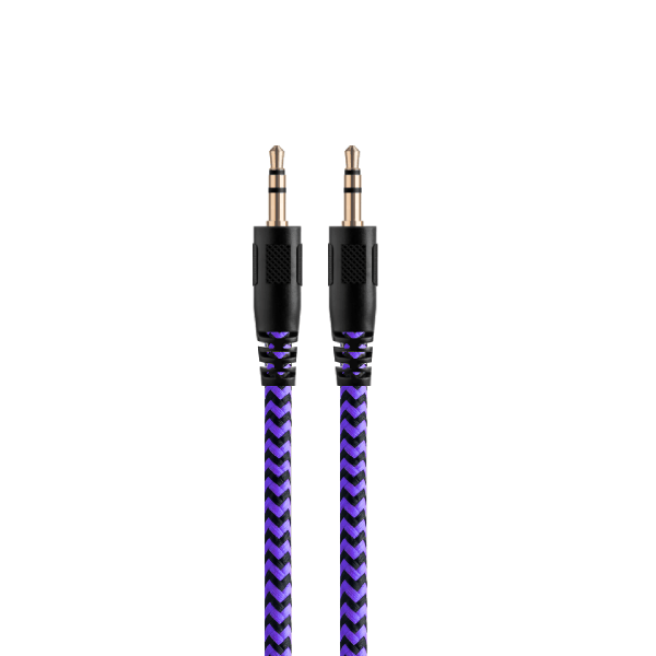 

Кабель AUX 1.5M 3,5 на 3,5 JD-195 фиолетовый
