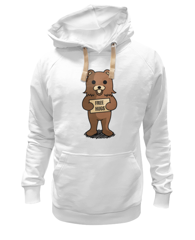 

Худи Printio Мишка белое 2XL, Белый, Мишка