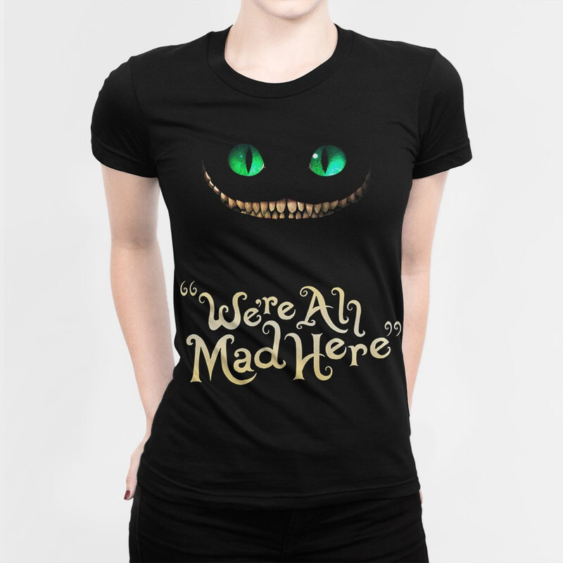 

Футболка женская Dream Shirts Чеширский Кот - Алиса в стране чудес 359059111 черная L, Черный, Чеширский Кот - Алиса в стране чудес 359059111