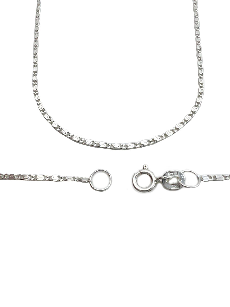 

Цепочка из серебра 50 см VERA LIGHT Улитка ДС-035, Улитка ДС-035