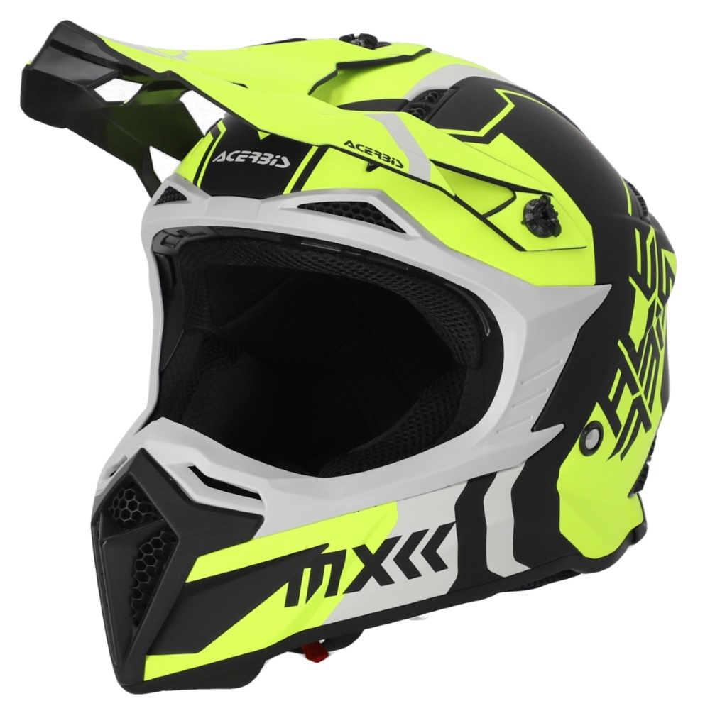 

Шлем Acerbis PROFILE 5 22-06 Black/Fluo-Yellow, Черный;белый;желтый, 0025274.457
