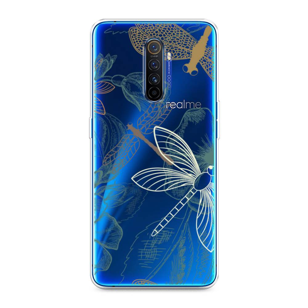 

Чехол Awog на Realme X2 Pro "Тени стрекоз", Разноцветный, 251750-8