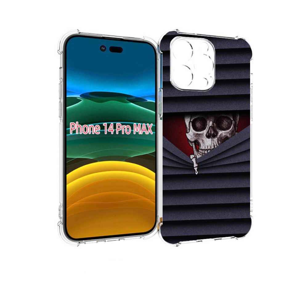 

Чехол MyPads подглядываю для iPhone 14 Pro Max, Прозрачный, Tocco