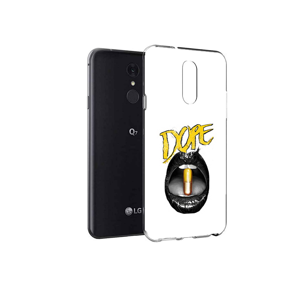 

Чехол MyPads Tocco для LG Q7 губы (PT113427.75.303), Tocco
