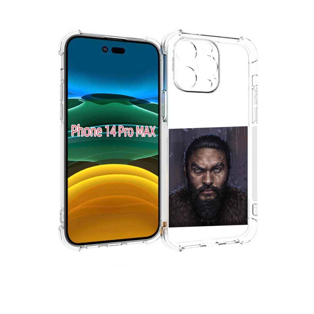 

Чехол MyPads портрет-императора для iPhone 14 Pro Max, Прозрачный, Tocco
