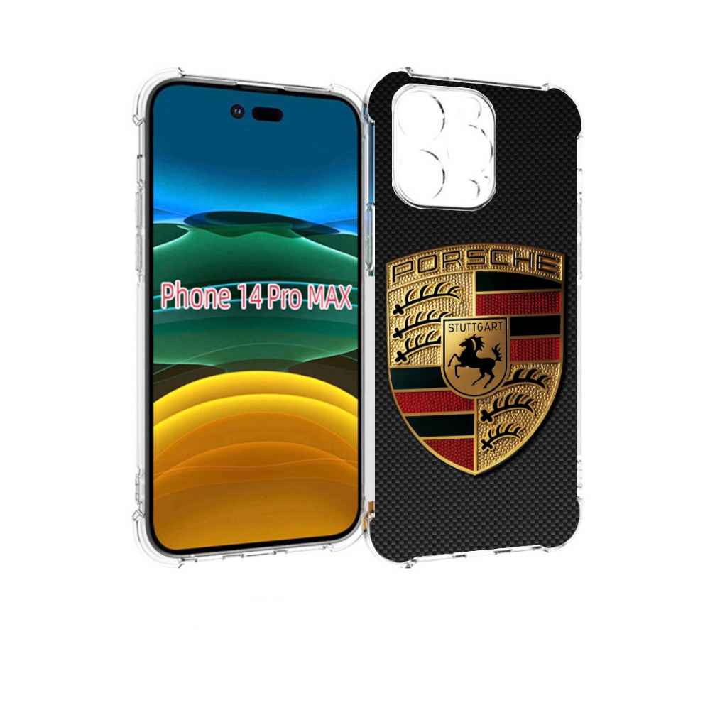 

Чехол MyPads porsche 1 для iPhone 14 Pro Max, Прозрачный, Tocco