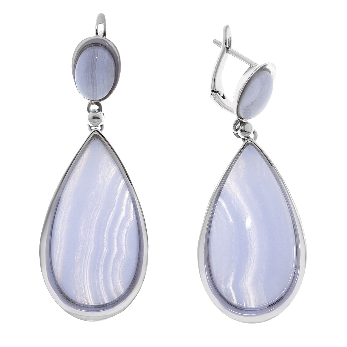 

Серьги женские из серебра Balex Jewellery 2436930145, агат