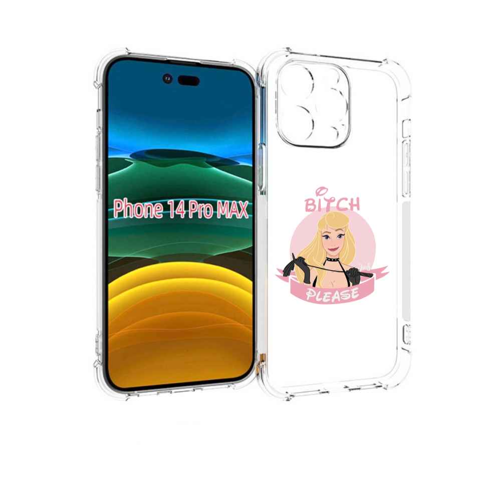 

Чехол MyPads принцесса-аврора женский для iPhone 14 Pro Max, Прозрачный, Tocco
