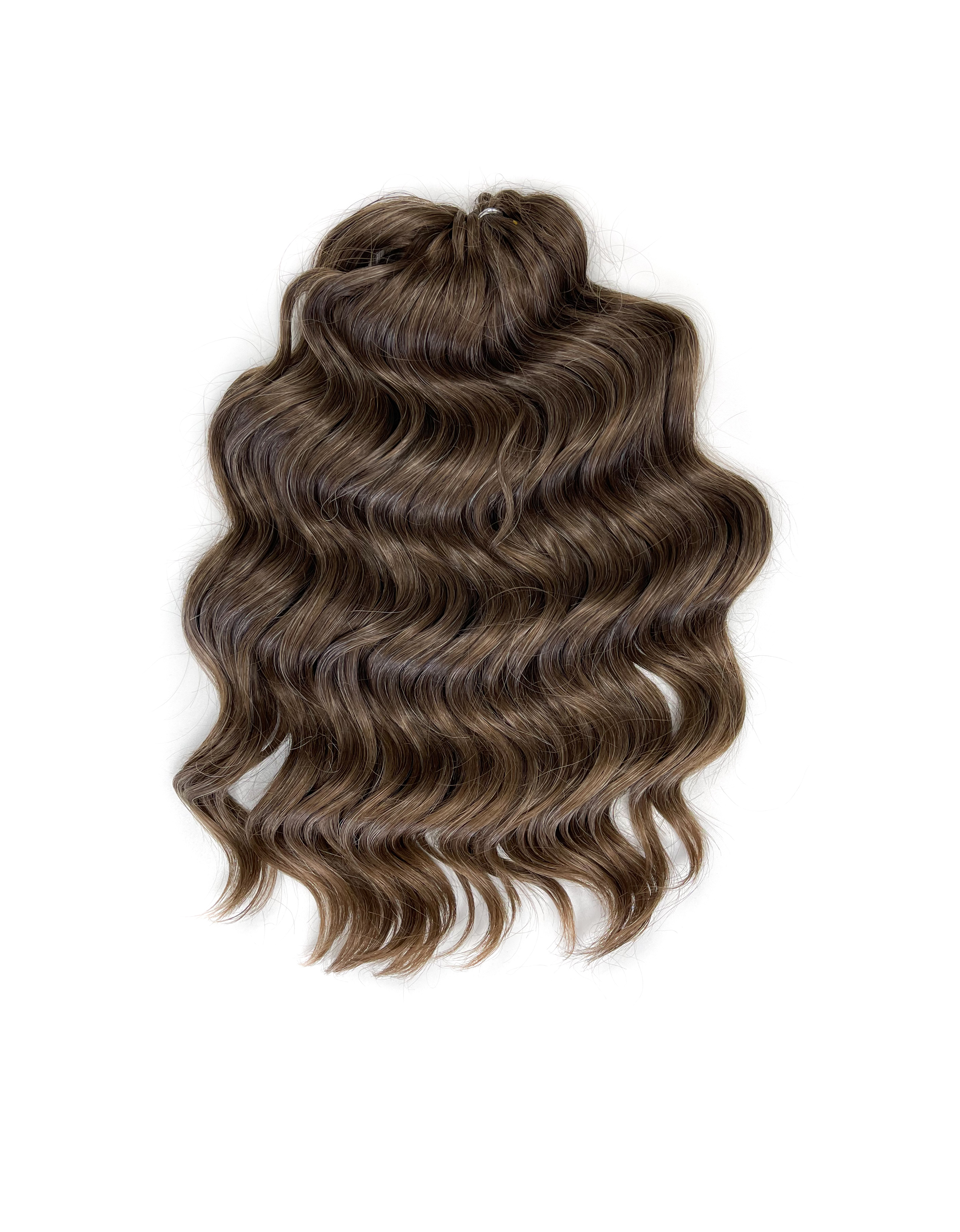 Афрокудри для плетения волос Anna Manasi T10 14 светло каштановый длина 40 вес 300г