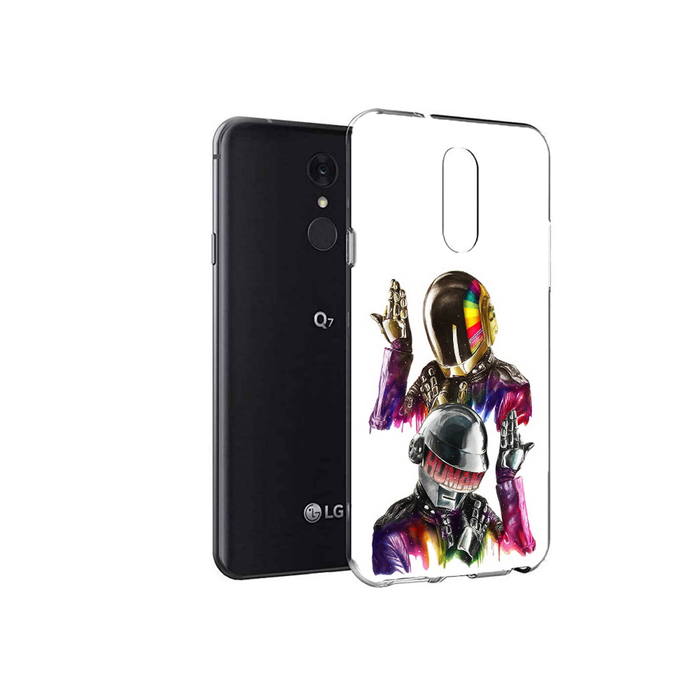 

Чехол MyPads Tocco для LG Q7 диско космонавты (PT113427.75.329), Tocco