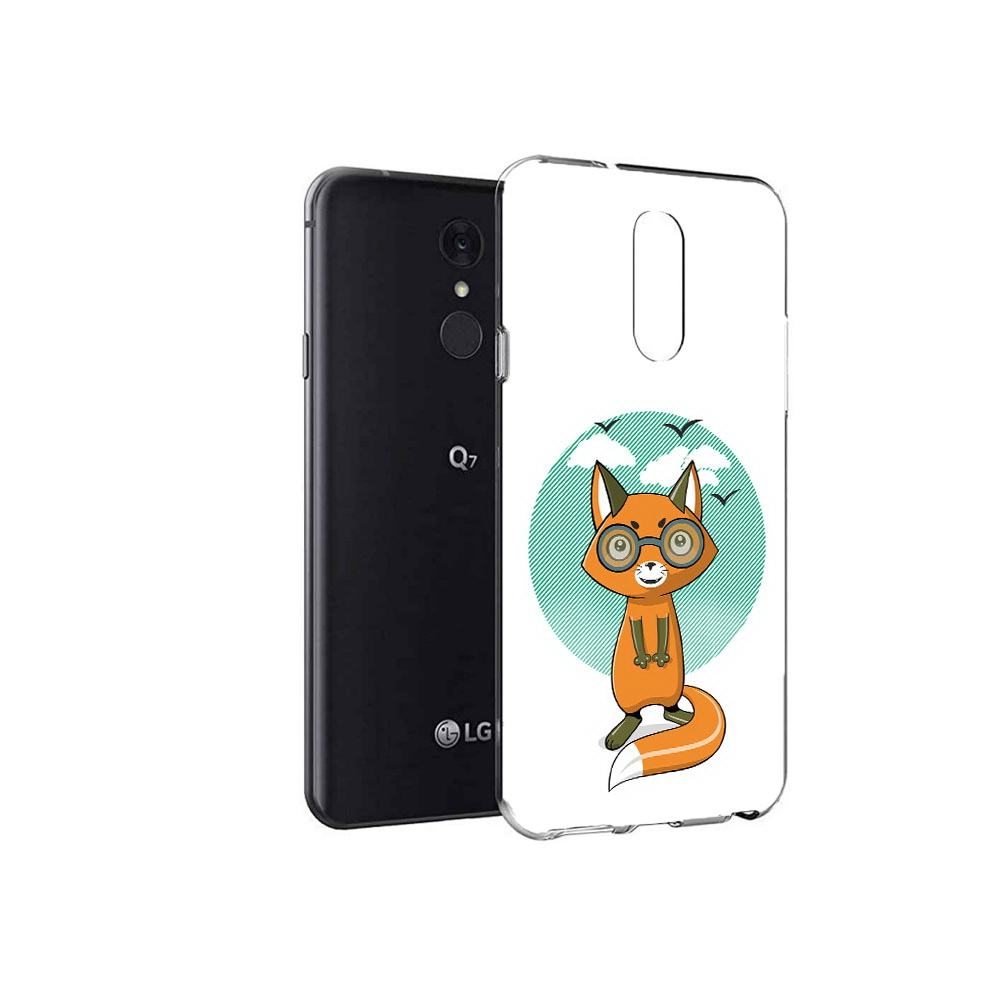 

Чехол MyPads Tocco для LG Q7 задумчивая лиса (PT113427.75.348), Tocco