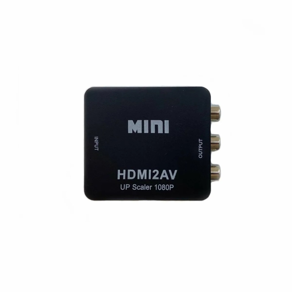 Видео-конвертер HDMI(вход) в RCA(выход)(AV/CVSB L/R)