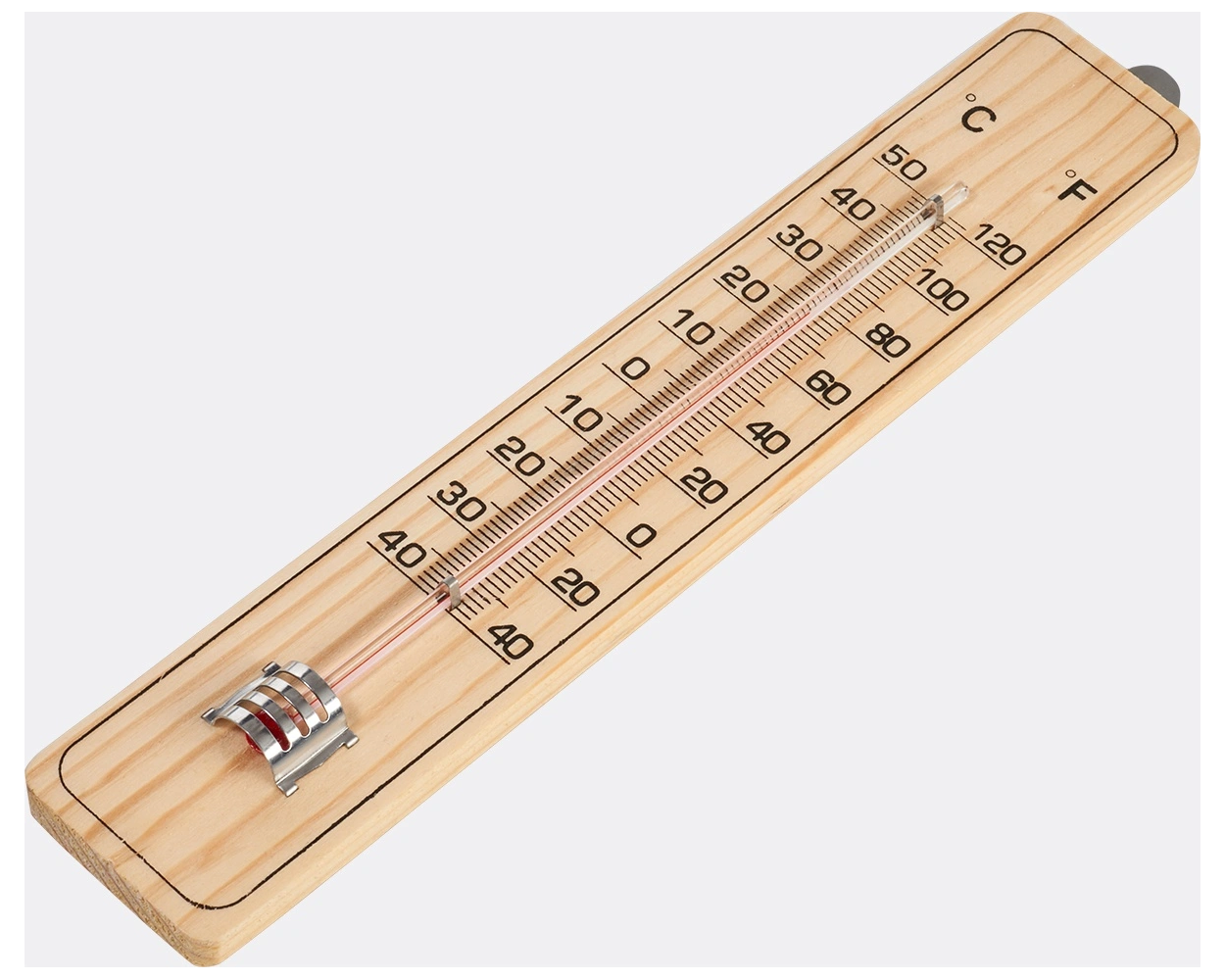 фото Термометр деревянный fackelmann 21 см
