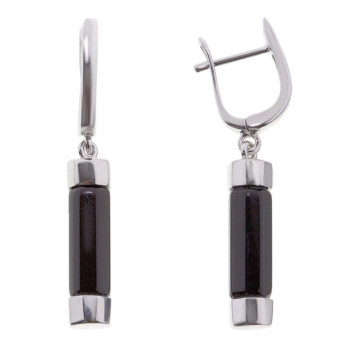 

Серьги женские из серебра Balex Jewellery 2436930219, оникс