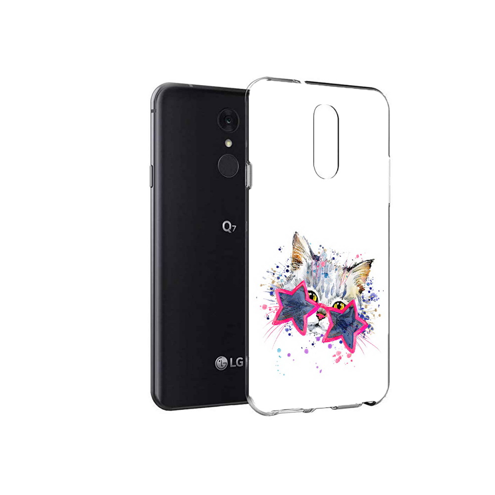 

Чехол MyPads Tocco для LG Q7 звездные очки (PT113427.75.353), Tocco