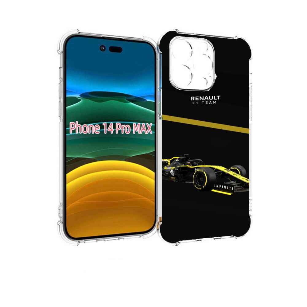 

Чехол MyPads renault 2 для iPhone 14 Pro Max, Прозрачный, Tocco