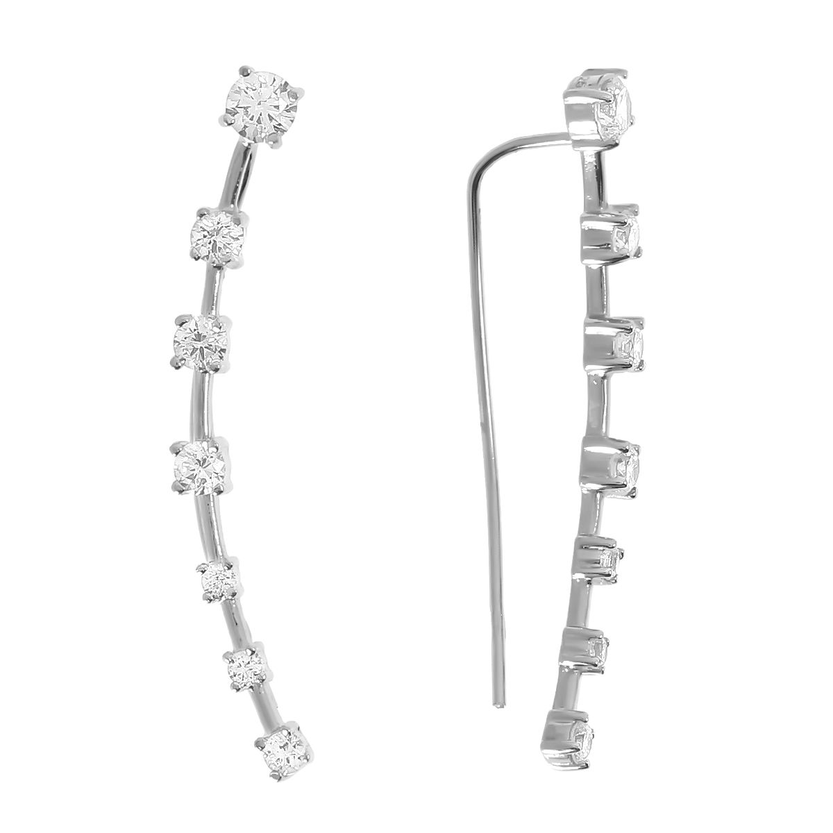 

Серьги женские из серебра Balex Jewellery 2437930012, фианит