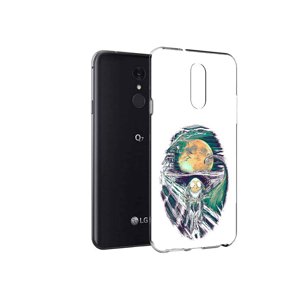 

Чехол MyPads Tocco для LG Q7 зубастое существо абстракция (PT113427.75.370), Tocco