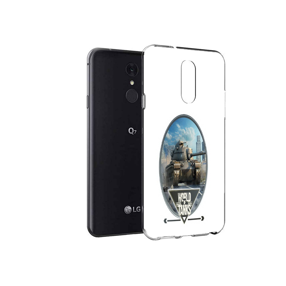 

Чехол MyPads Tocco для LG Q7 игра с танками (PT113427.75.375), Tocco