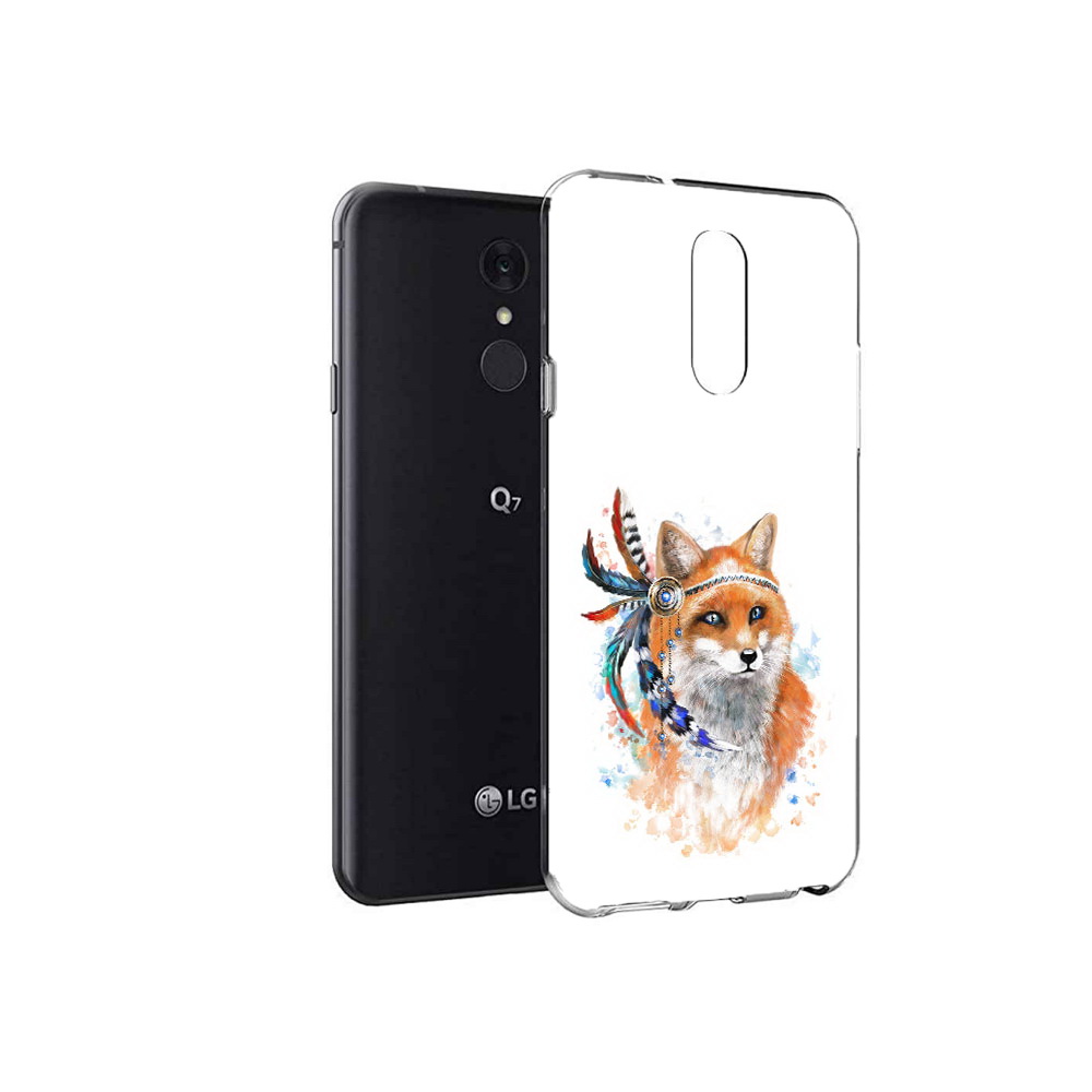 

Чехол MyPads Tocco для LG Q7 инду лиса (PT113427.75.377), Tocco