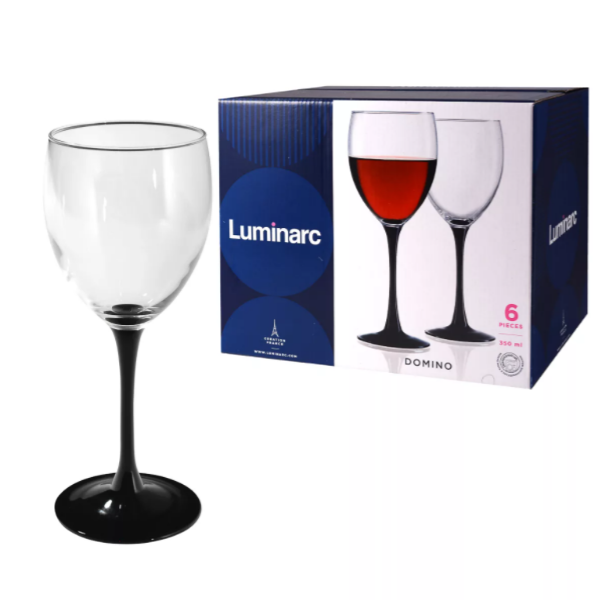 

Бокалы для вина Luminarc Домино 250 мл 4 шт, В ассортименте