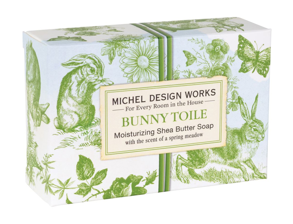 фото Парфюмированное мыло michel design works bunny toile boxed single soap