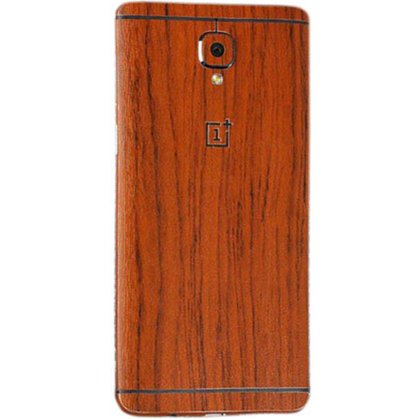 

Виниловая наклейка на обе стороны c текстурой дерева для OnePlus 3 / OnePlus 3T