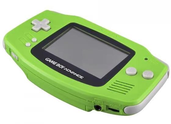 фото Портативная игровая приставка game boy advance green (зеленый) (oem) nobrand