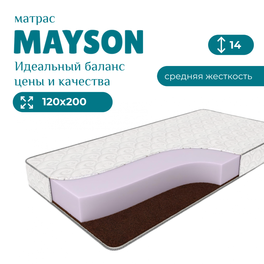 Матрас Mayson Two-Sides Roll 120х200 см