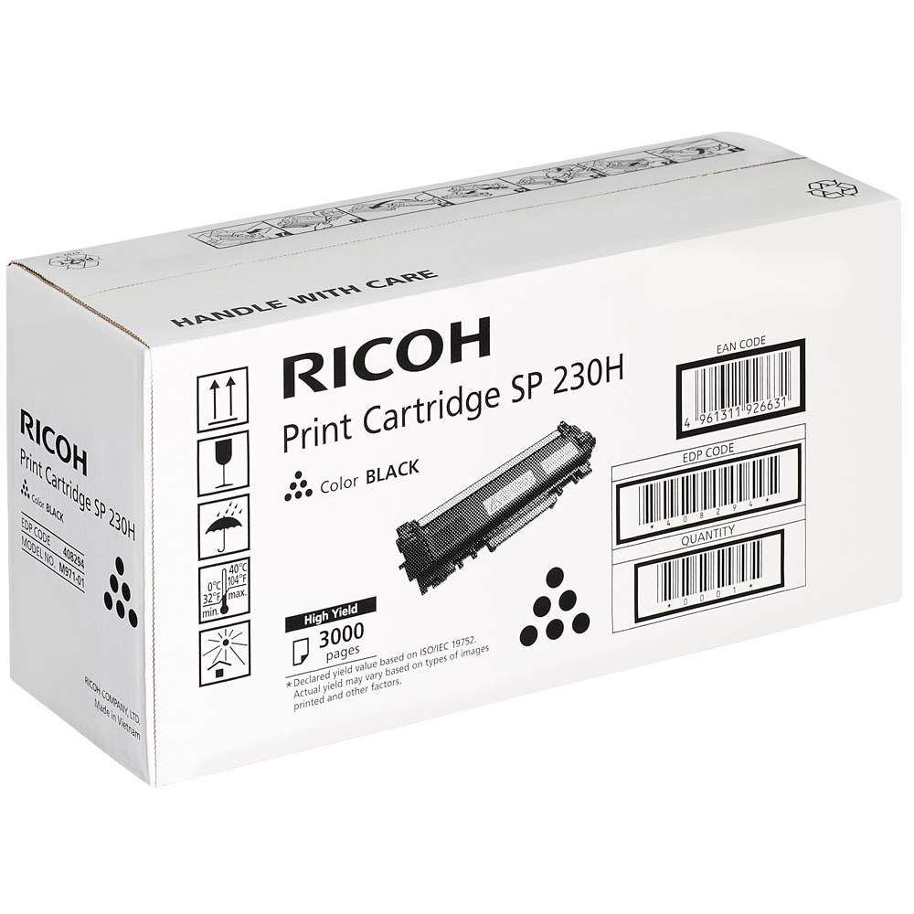 Картридж для лазерного принтера Ricoh (408294) черный, оригинальный