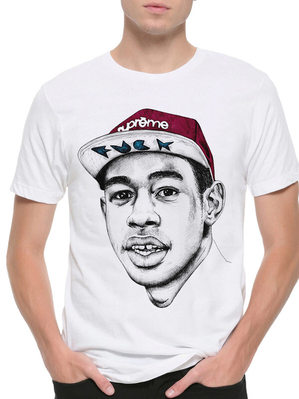 

Футболка мужская Dream Shirts Tyler The Creator белая M, "Tyler The Creator"