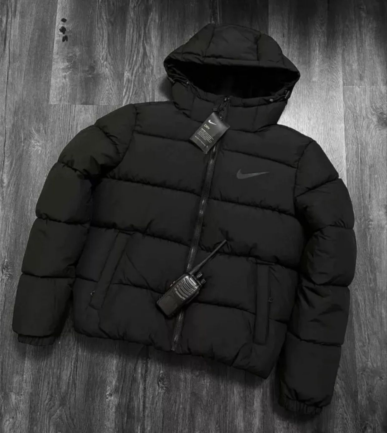 

Зимняя куртка мужская NoBrand 321654987 черная 46 RU, Черный, 321654987