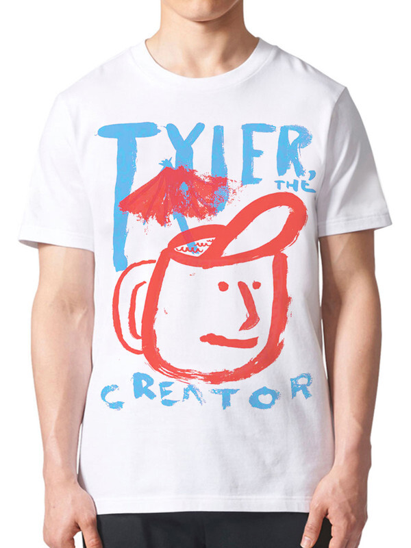 

Футболка мужская DreamShirts Tyler The Creator белая 2XL, Tyler The Creator