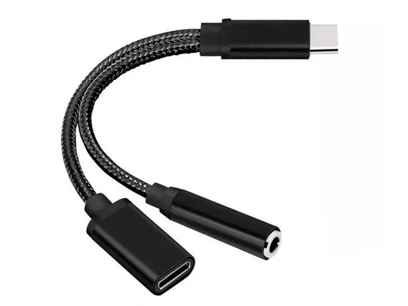 

Аксессуар 5bites USB Type-C - USB Type-C + AUX 3.5mm AP-028, AP-028