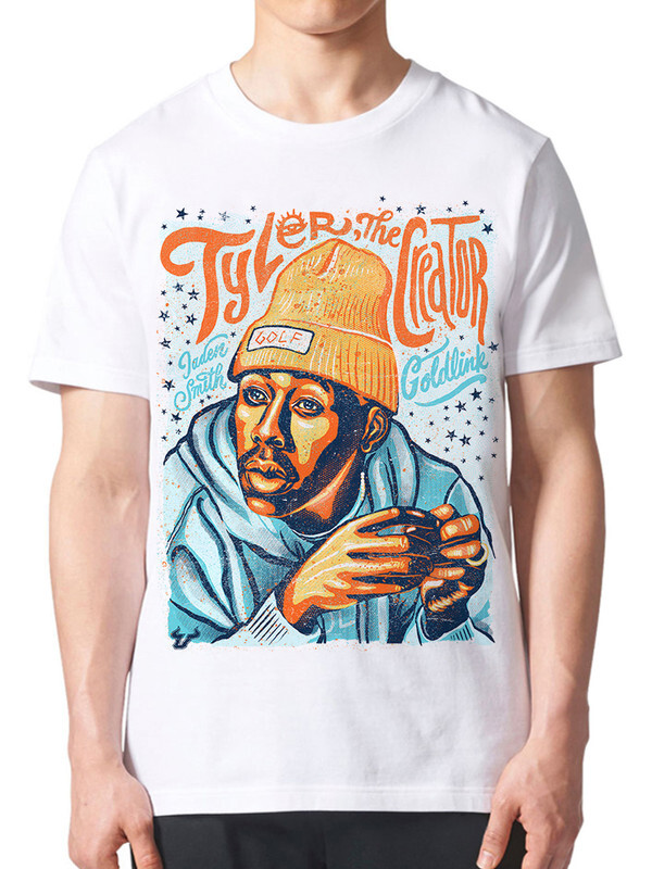 

Футболка мужская Dream Shirts Tyler The Creator Арт белая XL, Tyler The Creator Арт