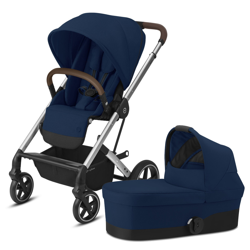 

Коляска 2в1 Cybex Balios S Lux SLV Navy Blue, Balios S Lux