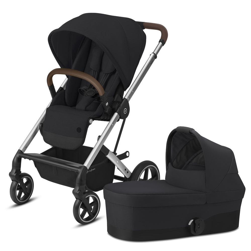 

Коляска 2в1 Cybex Balios S Lux SLV Deep Black, Balios S Lux