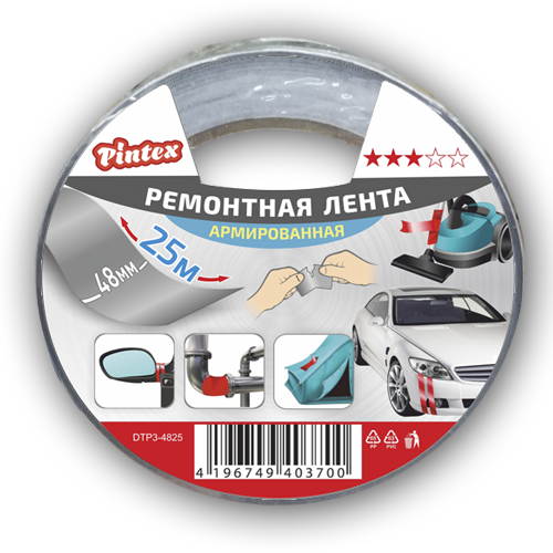 

Лента ремонтная Pintex 3 48ммх25м