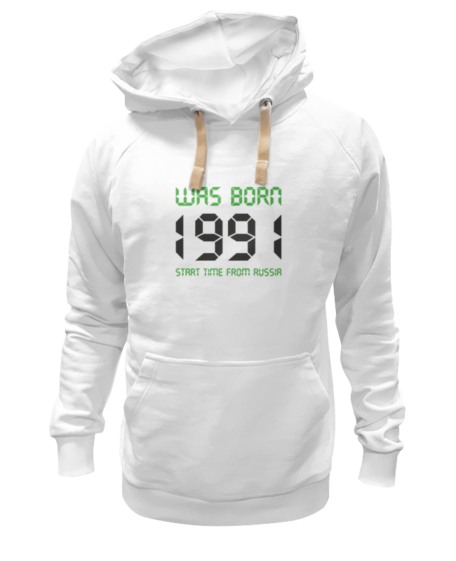 

Худи Printio 1991 год рождения белое 2XL, Белый, 1991 год рождения
